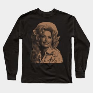 Vintage 90s Dolly Parton Long Sleeve T-Shirt